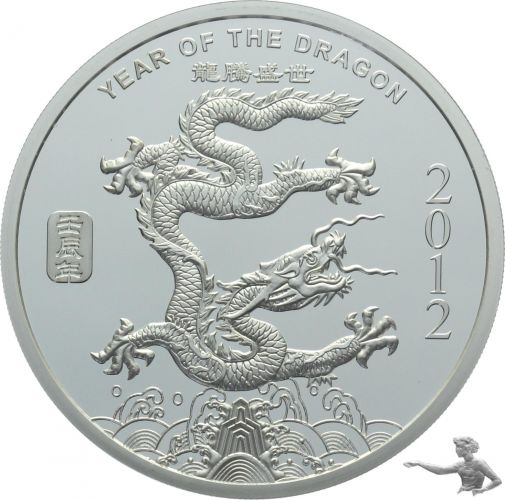 5 Unzen 2012 Chinese Year of the Dragon